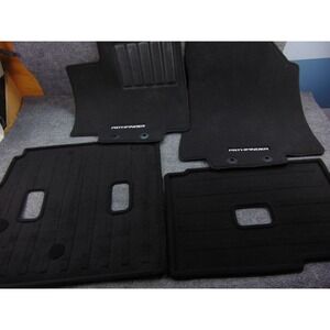 Nissan Pathfinder Floor Mats OEM Black Carpet 4pc Set 2022-2024 SUV Replacement